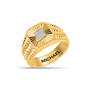 Personalized Diamond Edge Ring 12012 0019 a main