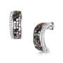 disco queen half hoop earrings UK DQHE a main