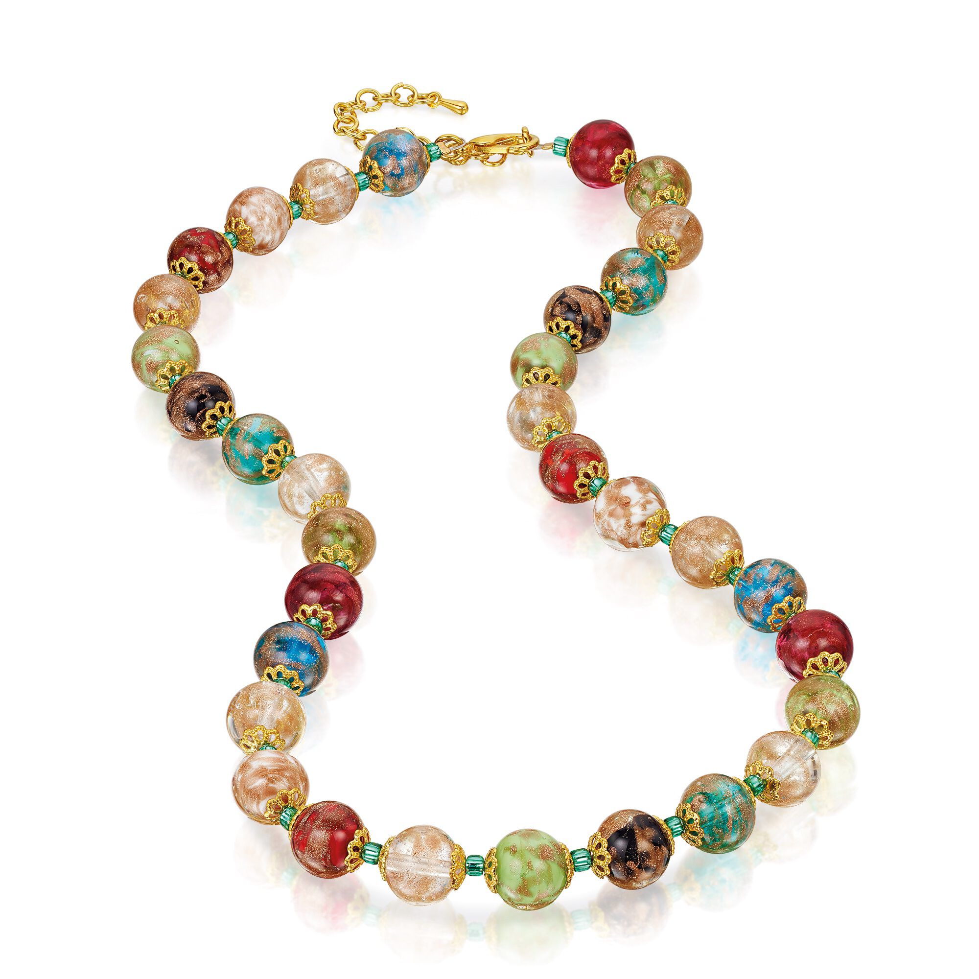 Rose Quartz Beads Necklace 17 Inches