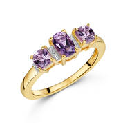 amethyst triumph trilogy ring UK ATTR a main