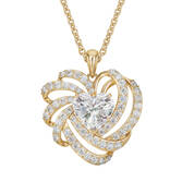 symbols of true love heart necklace UK STLHN a main
