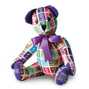 canterbury bears queen elizabeth ii stamp bear UK CBQSB a main