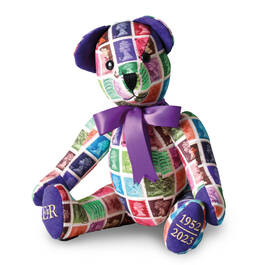 canterbury bears queen elizabeth ii stamp bear UK CBQSB a main
