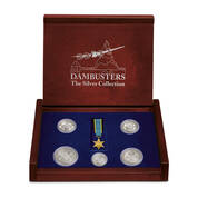 the dambusters 1943 silver coin set UK DBSC a main