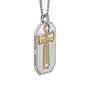 Personalized Two in One Diamond Cross Pendant 12049 0016 f leftside