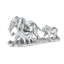 elegant elephant family sculpture UK EEFMLY b two