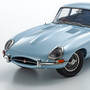 jaguar e type silver blue UK JESBL d four