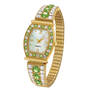 Birthstone Personalised Stretch Watch UK BPSW h august