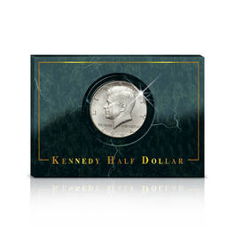 1964 kennedy half dollar UK CCAJK b two
