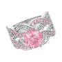 perfect pink double twist ring UK PPTWR a main