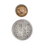 british coins of world war ii UK WW2CR b two