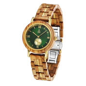 GREEN GRACE LADIES WOODEN WATC UK GREWW a main