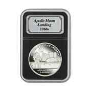 the apollo moon landing silver commemorative UK HOAB b two