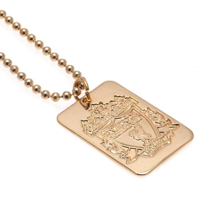 Liverpool fc gold pendant on sale
