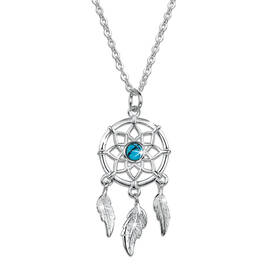 dreamcatcher silver pendant UK DCSP a main