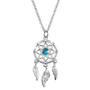 dreamcatcher silver pendant UK DCSP a main