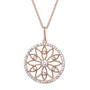 sparkling rosa dream catcher pendant UK SRDCP2 a main