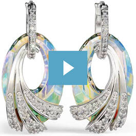 The Shimmering Sea Crystal Earrings 11218 0021 v video