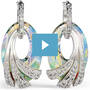 The Shimmering Sea Crystal Earrings 11218 0021 v video