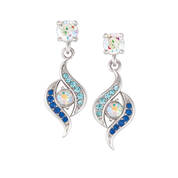 Blue Wave Earring Set 6723 0011 b earringset one