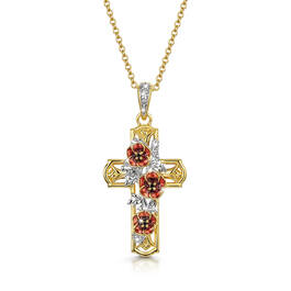 lest we forget cross pendant UK LESTP a main