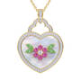 Love You Forever Daughter Heart Pendant 10546 0018 b front