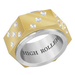high roller mens spinner ring UK HRSR a main