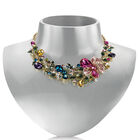 sparkling bouquet statement necklace and earring set UK SBSNS a main