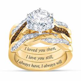 I Still Do Diamonisse Ring Set 2451 001 8 1