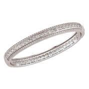 Platinum Promis Eternity Bangle 11408 0013 b angle