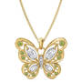 the birthstone butterfly pendant UK BSBUP h eight