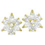crystal snowdrop necklace set UK SBNS b two