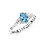 swiss blue topaz ring UK BTOR a main