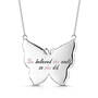 granddaughter crystal butterfly pendant UK GRABP b two