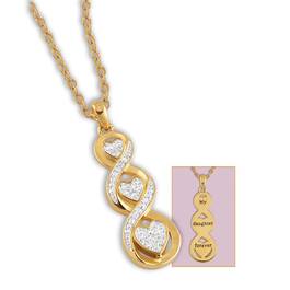 my daughter forever twist pendant UK MDFTP a main