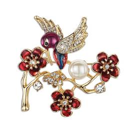 splash of colour crystal brooch set UK CCBRS b two