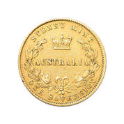 the first australian gold sovereign UK ASOV a main