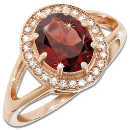 bella rosa rhodolite ring UK BRRR a main