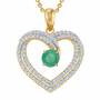 Personalized Birthstone Heart Pendant 6307 001 5 5