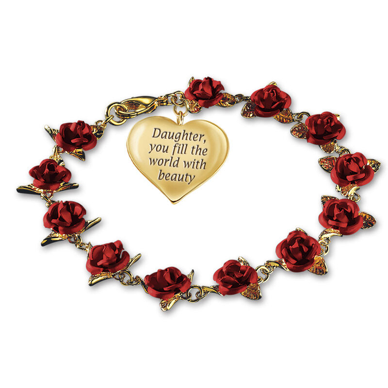 dozen roses daughter bracelet UK DRDBR a main