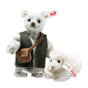 steiff shepherd with lamb set UK SSWL a main