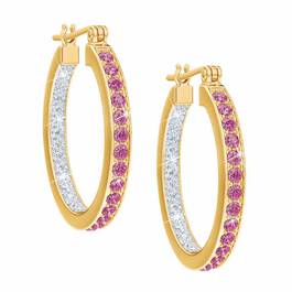 birthstone diamond inside out hoop earri UK BIOHR j ten