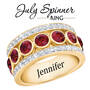 Birthstone Spinner Ring, birthstone spinner ring UK BSPPR i nine