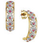 i love you diamond ruby earrings UK LYRDE a main
