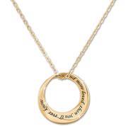 daughter infinity circle diamond pendant UK DICDP a main