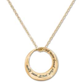 daughter infinity circle diamond pendant UK DICDP a main