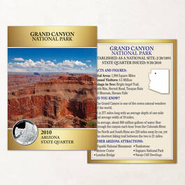 US National Parks State Quarters Deluxe Edition AQU 3