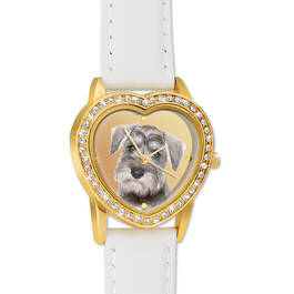 the mini schnauzer heart watch UK MSHW2 b two