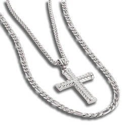 men s personalised divine links cross with free matching chain UK MDLCC a main