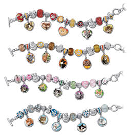 four seasons of cats charm bracelets UK SCTB a main